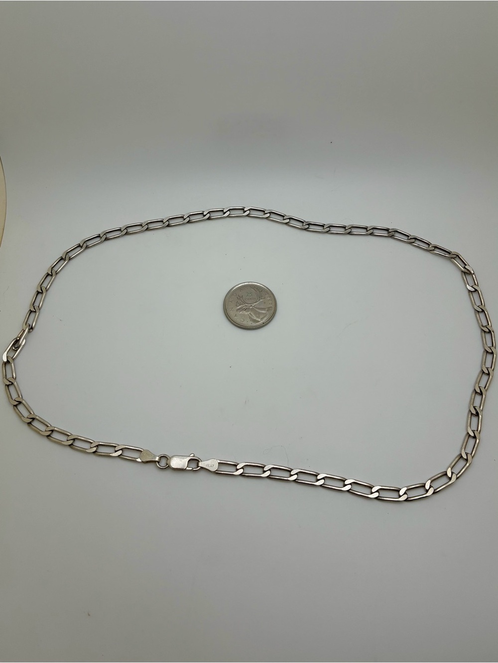 Vintage sterling silver Italian chain - Picture 3 of 4